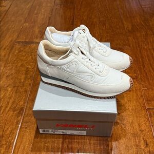 Vaneli Women's Cream Sneakers